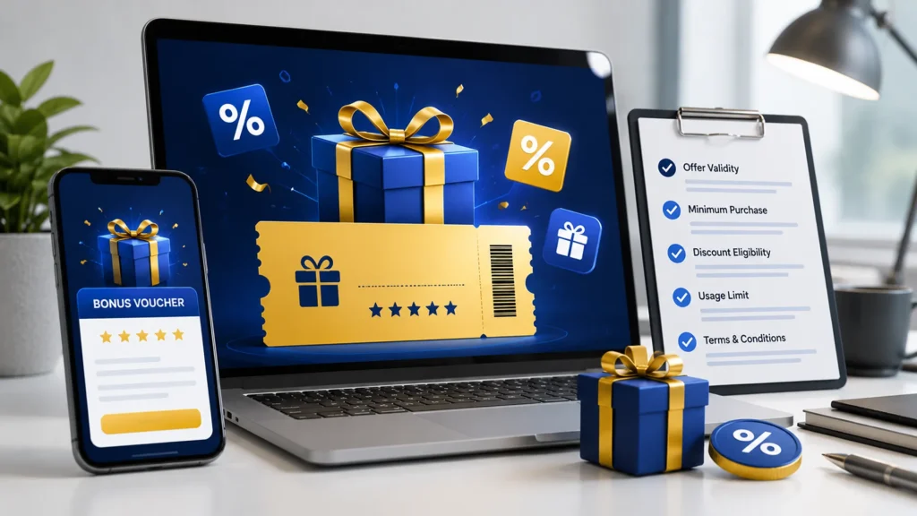Khelo24 bonus code promotion guide with voucher, rewards, and mobile devices