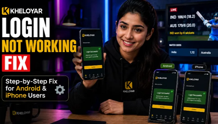 Can’t Login to Kheloyar? Step-by-Step Fix for Android & iPhone Users