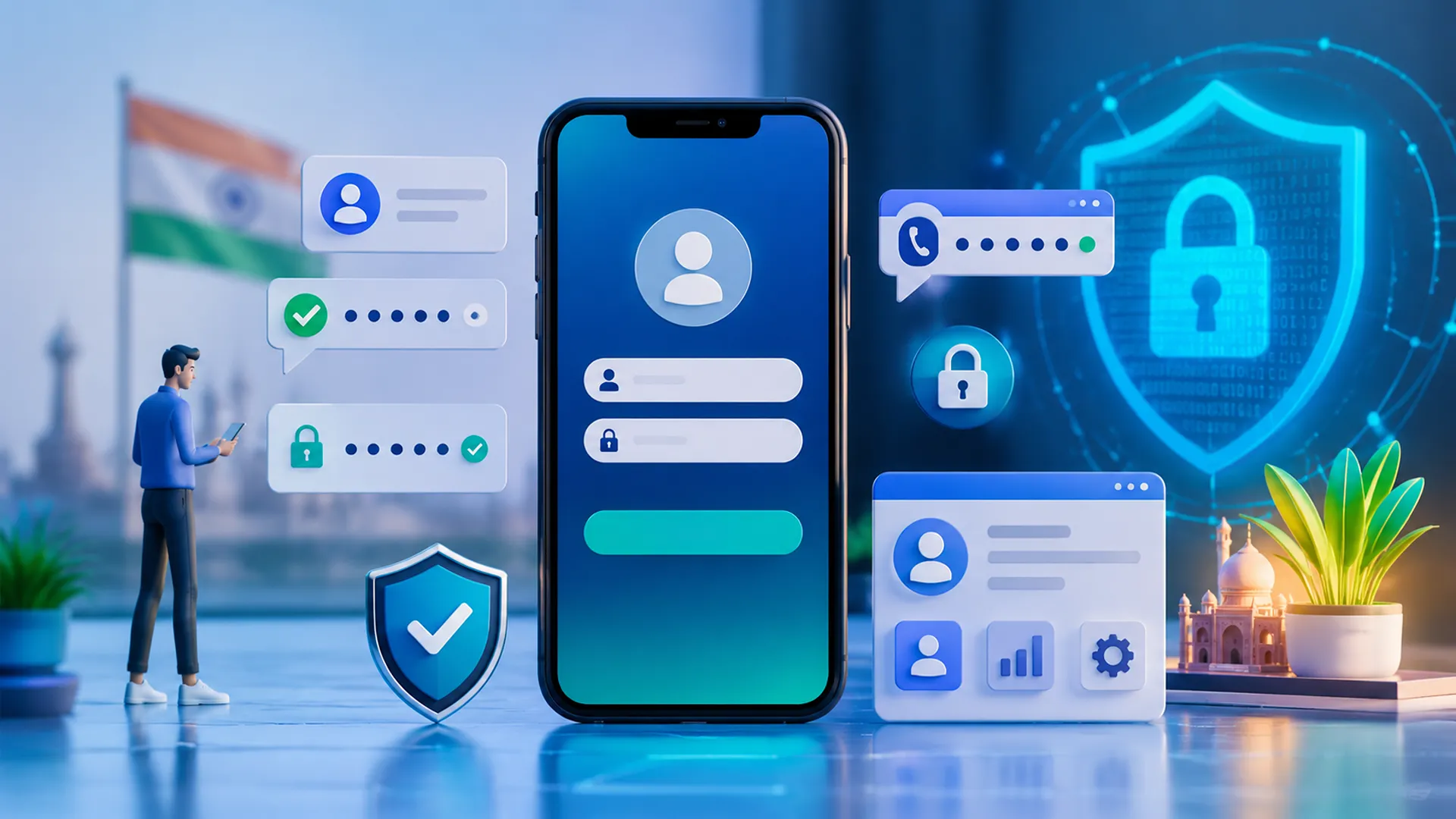 Kheloyar app login and registration guide on smartphone
